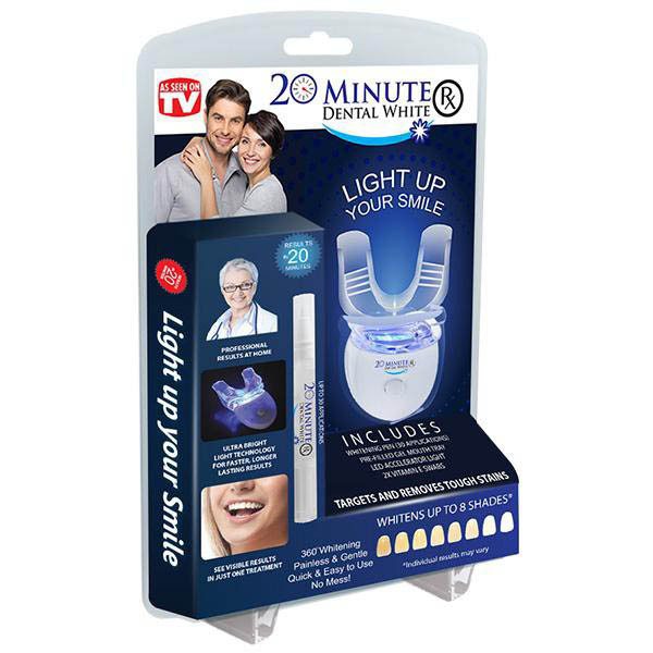 20 minute dental white pour blanchiment des dents