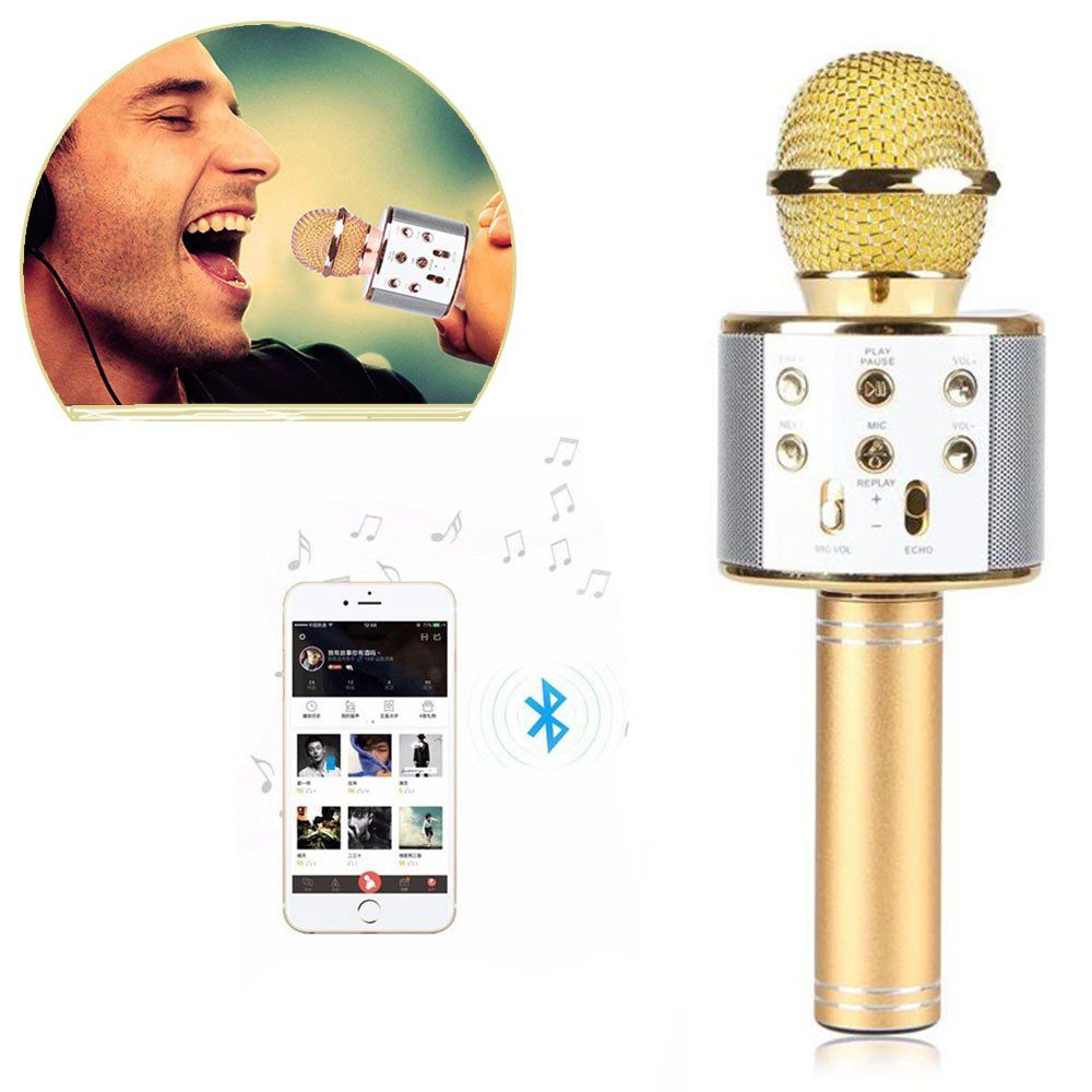 Microphone Bluetooth Karaoké