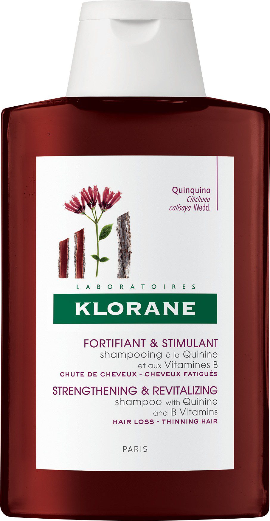 Klorane - Shampoing à la quinine et aux vitamines B