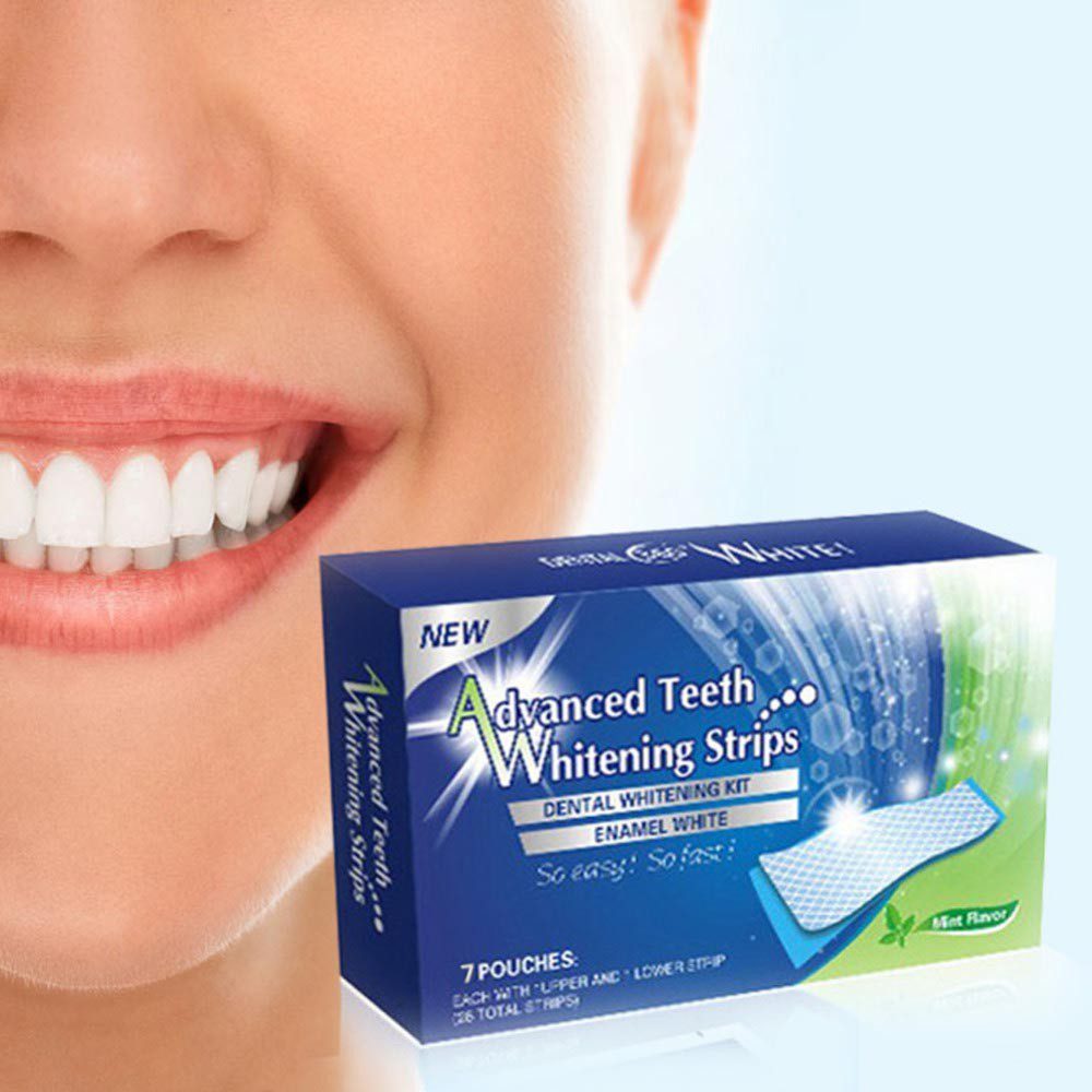 Advanced Teeth 14 Paires Bandes de blanchiment des dents