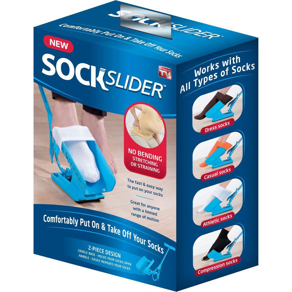 Sock Slider - Curseur Aide À Mettre Des Chaussettes