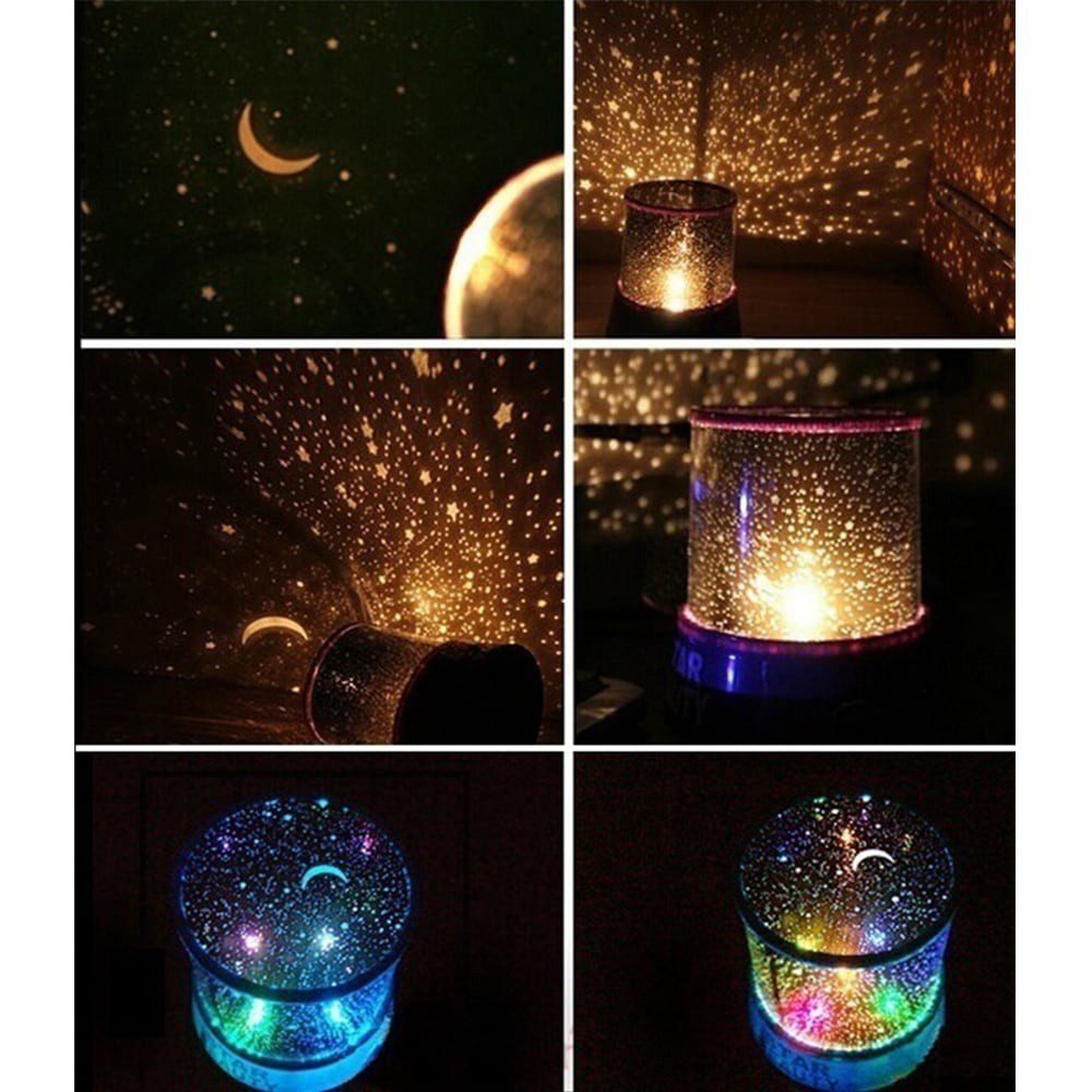 Lampe de nuit romantique LED Star Master veilleuse projecteur lumière