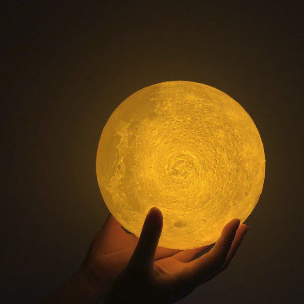 Veilleuse Lune Moonlight Table Bureau Lampe