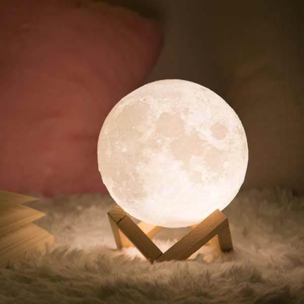 Veilleuse Lune Moonlight Table Bureau Lampe