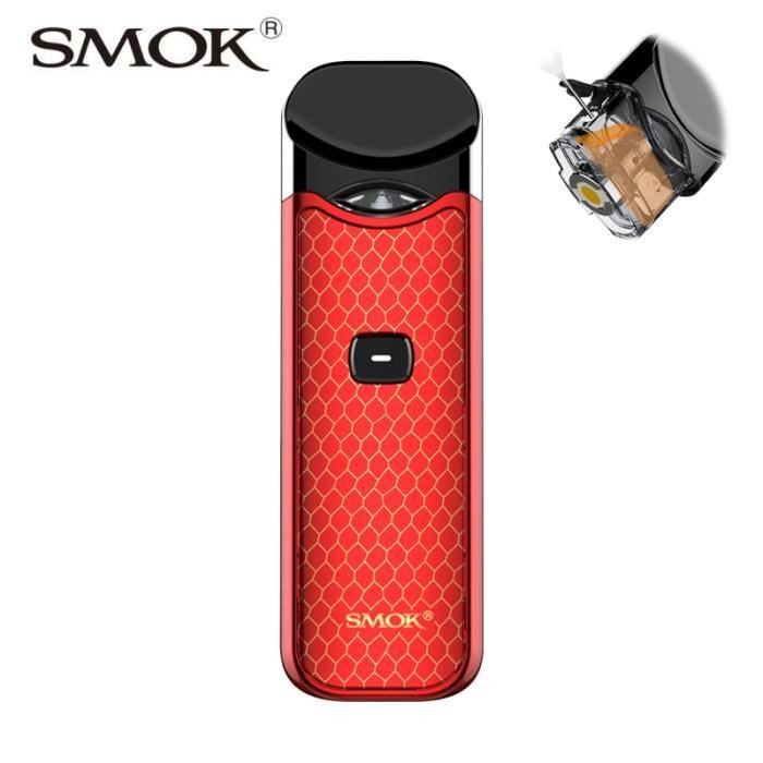 Original Smok Nord Pod Kit 3ML Transparent cartouche 1100mAh batterie 15W maille bobine Kit de démarrage Cigarette électronique