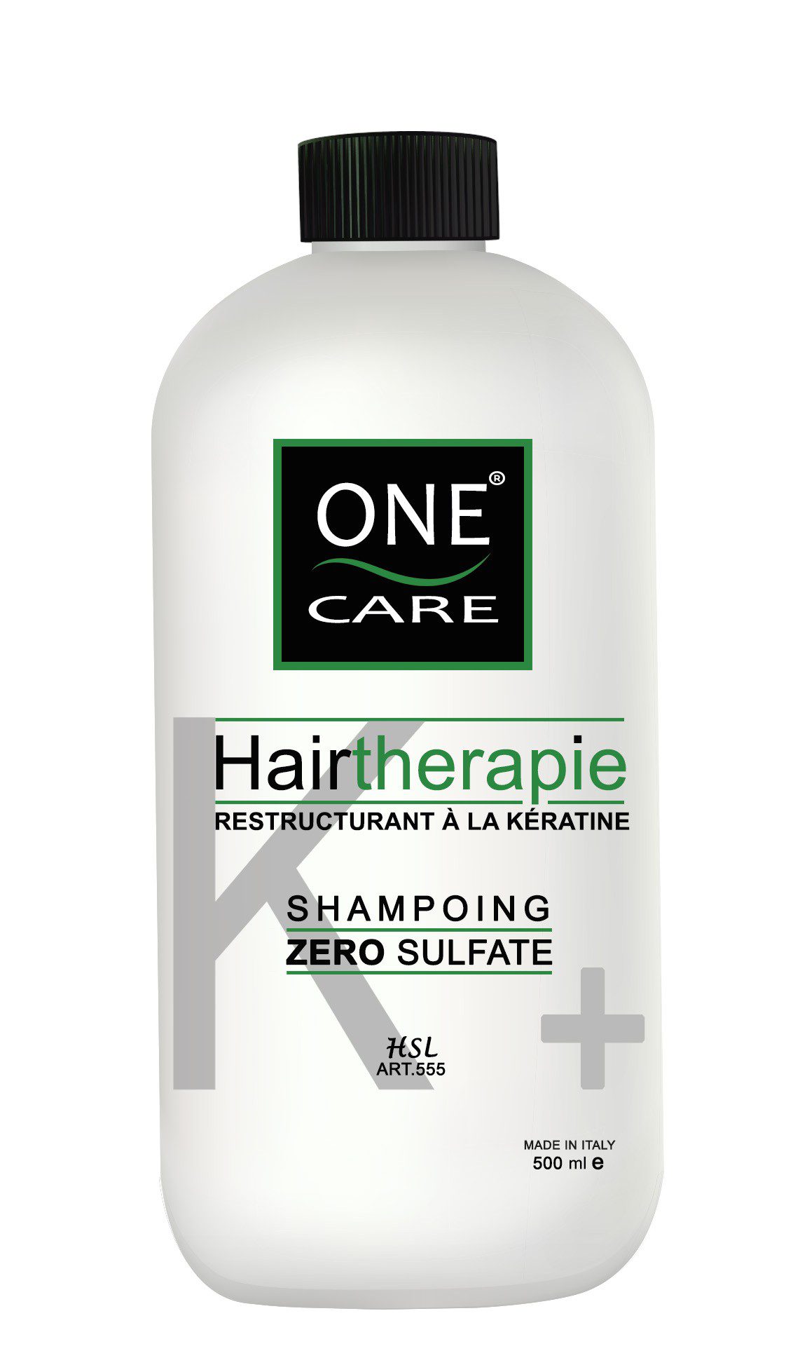 Shampoing Hair thérapie Restructurant à la kératine Sans Sulfate - One Care 500ml