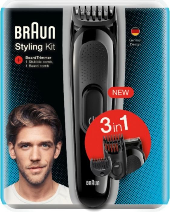 Braun Styling Kit Tondeuse 3 en 1 pour homme