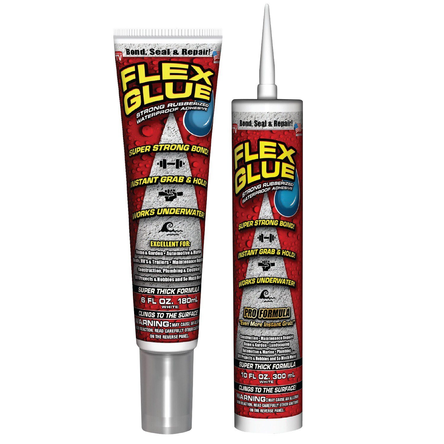 Flex Glue 180ml Colle Instantanée Extra Forte Tout Type De Surfaces Même Humides Et Mouillées