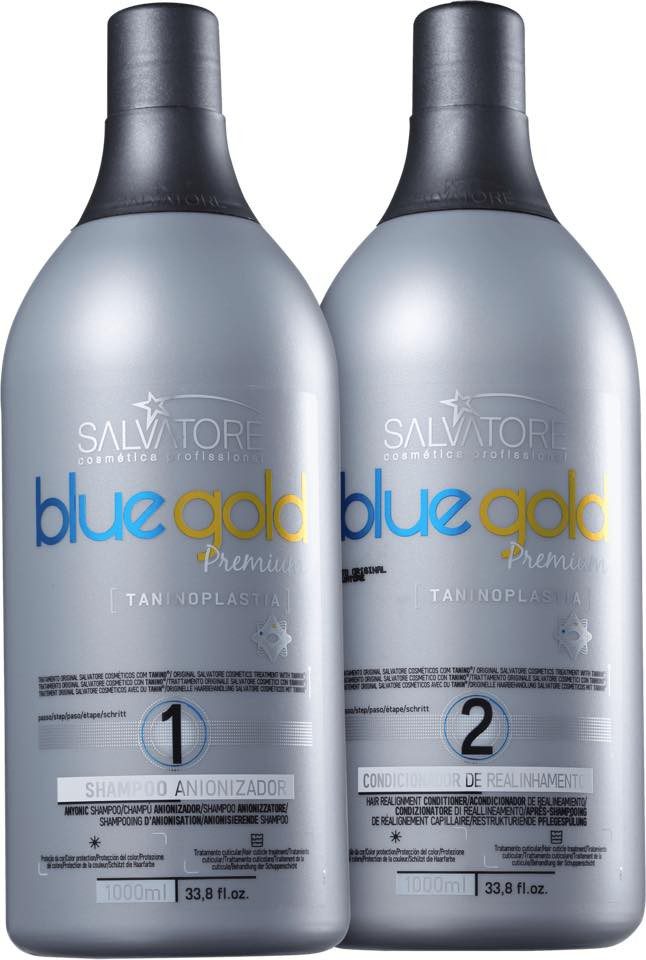 Lissage au Tanin Salvatore Blue gold – Taninoplastie 2 x 1000 ml