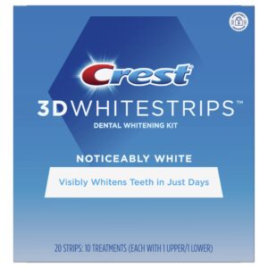 Bandes Crest 3D White Whitestrips Noticeably White