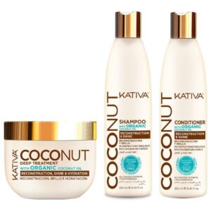 Pack Kativa Coconut Shampooing + Conditionneur + Masque