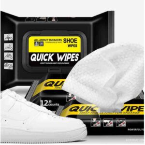 Quick Wipes 17 Pcs Lingettes Nettoyantes de Chaussure