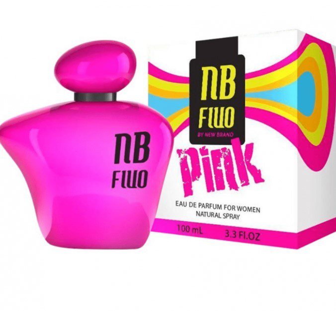 New Brand NB Fluo Pink Eau de Parfum Pour Femme 100 ml