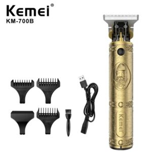 Kemei KM-700B tondeuse à cheveux électrique, rasoir professionnel pour couper les cheveux et raser la barbe, 0mm