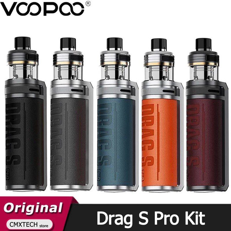 VOOPOO Drag S Pro Kit de Cigarette électronique 80W, batterie intégrée 3000mAh