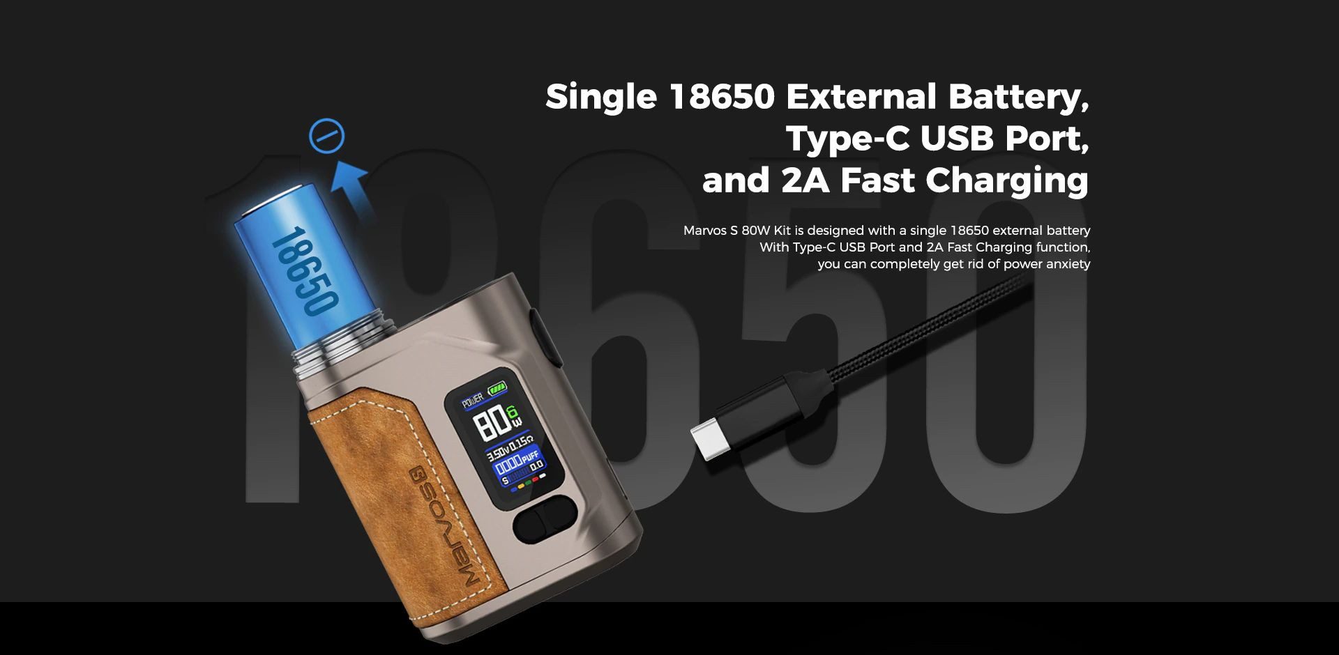 Freemax – Kit Marvos S 80W avec dosette DTL de 4.5ml Cigarette électronique