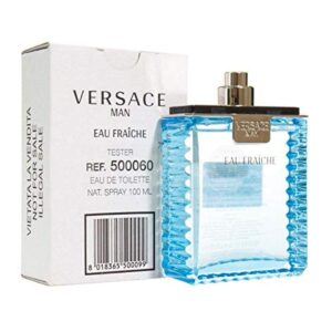 Versace Man Eau Fraiche Eau de Toilette pour Homme 100ml Testeur Authentique