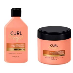 Shampooing et Masque à l'huile de noix coco Curl Perfect (cheveux bouclés) – 2 x 400 ml