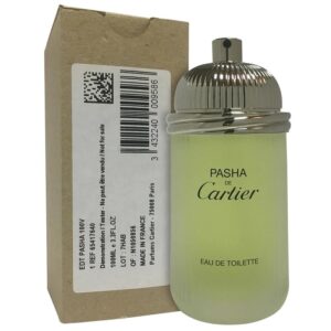 Pasha de Cartier Eau de Toilette pour Homme 100 ml Testeur Authentique