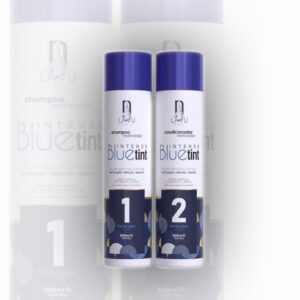Kit LAVU Paris Blue Tint Intense revitalisant sans sulfate pour cheveux secs et traités par couleur