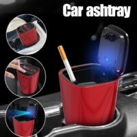 Cendrier LED Portable pour voiture, porte-cigarette sans fumée