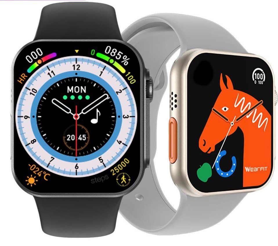 Montre connectée WS8 Ultra, bracelet de sport, NFC, appel Bluetooth, pour Apple Androïde