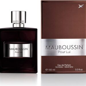 Mauboussin - Pour Lui In Black 100ml - Eau de Parfum Homme - Senteur Fougère & Moderne