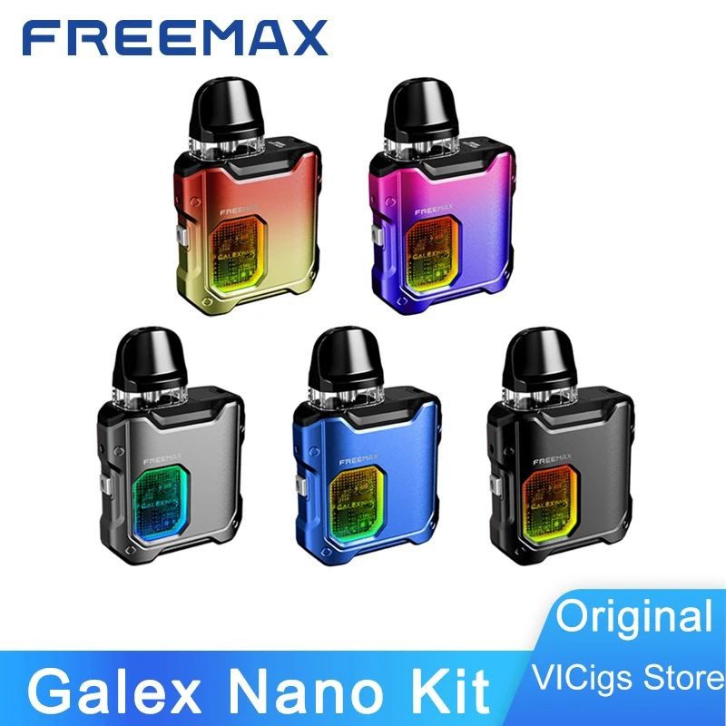 Freemax – Kit Nano Galex Original, batterie 800mAh, dosette de remplissage 2ml