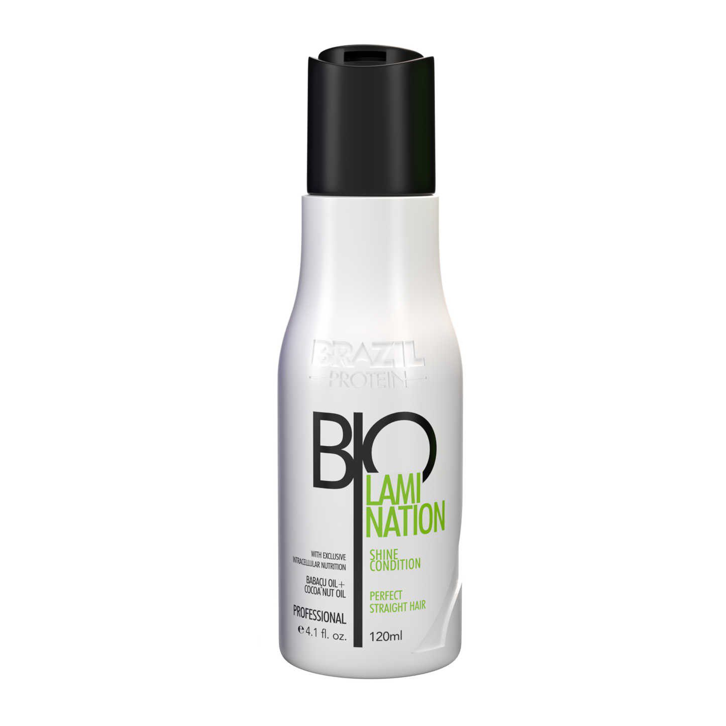 Brazil Protein Bio Lamination - Shine Conditioner - Lissage, Lissage Brésilien des Cheveux - 120 ml