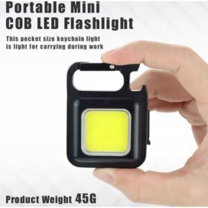 Mini lampe de poche LED COB portable