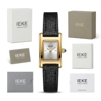 Montre Femme IEKE Rectangulaire Bracelet Coloré