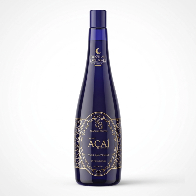 Brazilian Dreams Açaï Violet – Lissage Protéine Cheveux Blonds 1L
