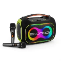 Enceinte Karaoke SOONBOX S6300 Pro 160W 2 Micros Sans Fil 1