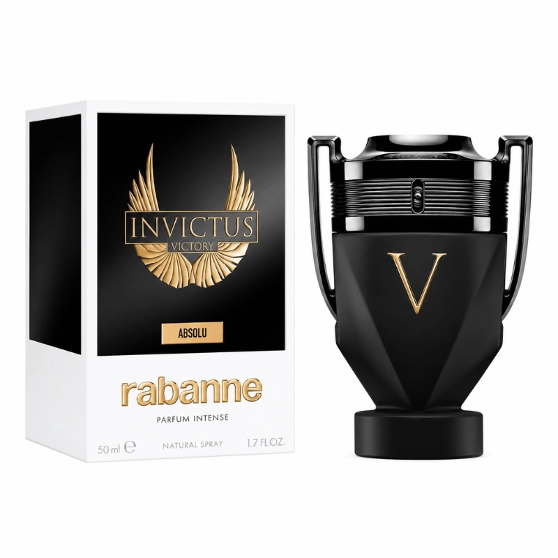 Flacon Invictus Victory Absolu Parfum Intense Rabanne 50 ml pour homme