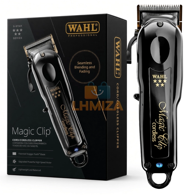 Wahl Magic Clip Black Cordless 5 Star Tondeuse Dégradé Sans Fil