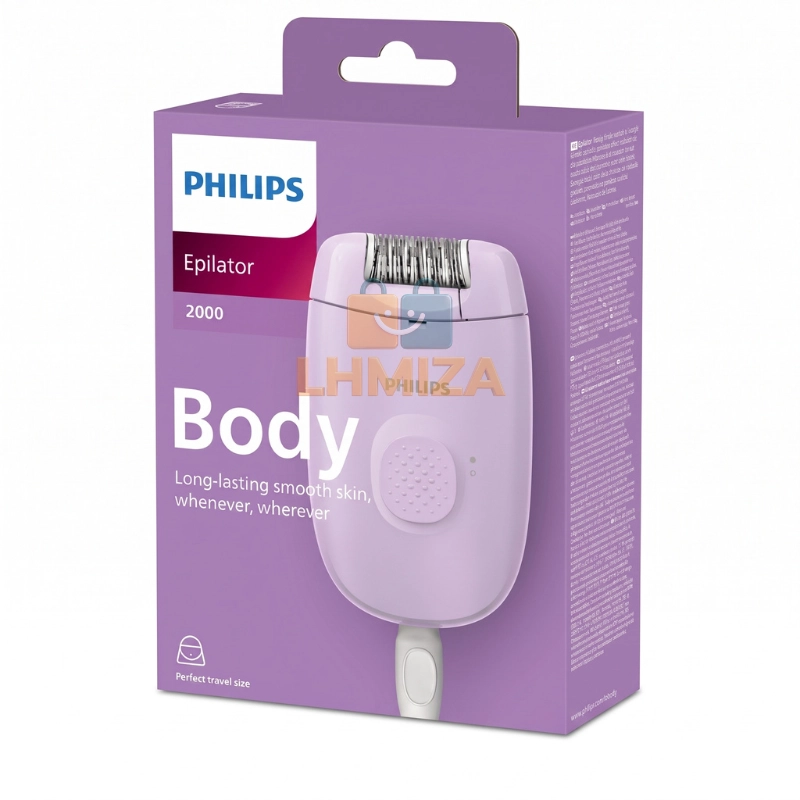 Philips Épilateur Series 2000 BRE23800 Filaire Jambes et Corps