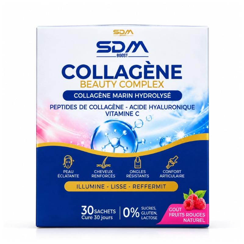 SDM Collagène Beauty Complex – Collagène Marin Hydrolysé 30 Sachets